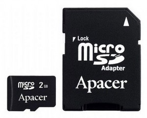 Silicon Power Micro Secure Digital 02 Gb + adapter