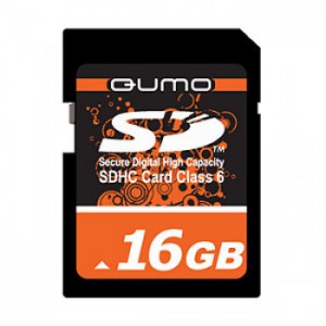 QUMO Secure Digital 16 Gb Class6 [HC]