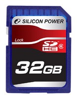 Silicon Power Secure Digital 32 Gb Class 6 [SDHC]