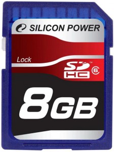 Silicon Power Secure Digital 08 Gb Class 6 [SDHC]