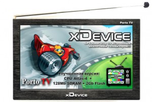 GPS xDevice PortoTV (5-A4-FM) (Экран 5"+TV приемник+FM )