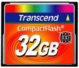 Transcend Compact Flash 32 Gb 133х