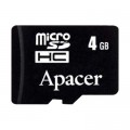Apacer Micro Secure Digital 04 Gb Class 4