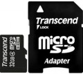 Transcend Micro Secure Digital 32 Gb SDHC Class 4 + adapter