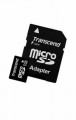 Transcend Micro Secure Digital 01 Gb + adapter